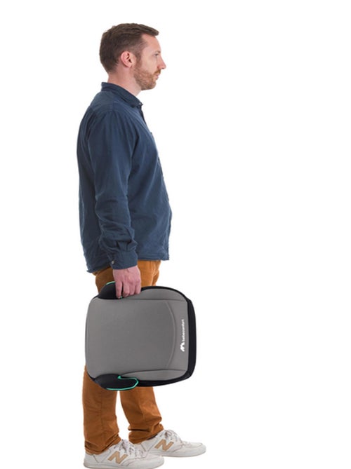 Bebeconfort siège auto Manga Fix, réhausseur isofix, Groupe 3 (22-36 kg), de 6 à 12 ans, Gray Mist - Kiabi