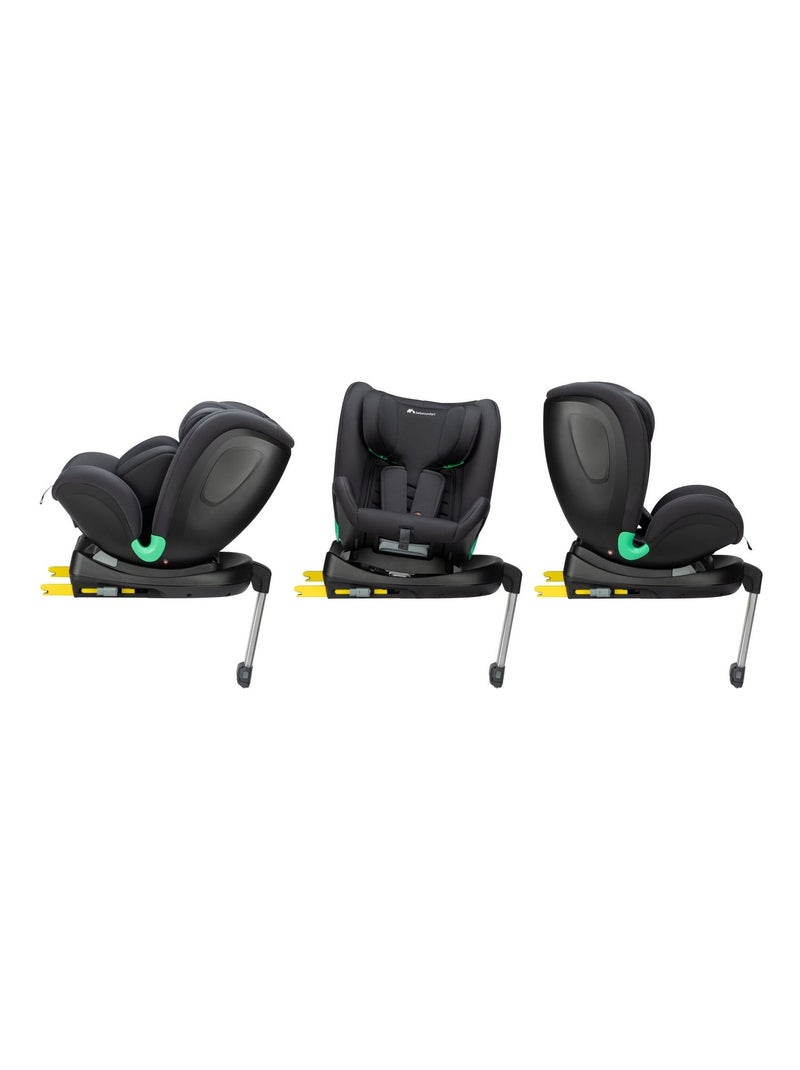 BEBECONFORT Siège auto multi-âges pivotant Atlas 360 i-Size Noir Noir - Kiabi