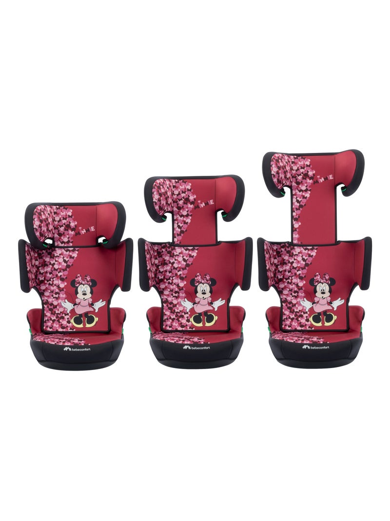 Bebeconfort Siège auto réhausseur i-Size Hera i-Safe, Disney, Minnie Noir Rose - Kiabi