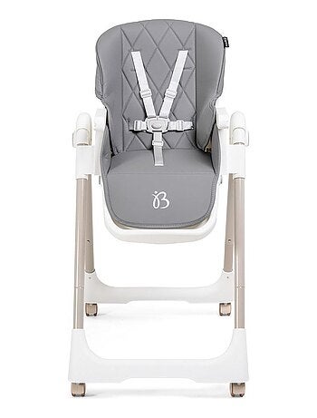 Bebelissimo - Chaise haute évolutive bébé - Pliable - Compacte - Réglable hauteur - De 6 mois à 3 an