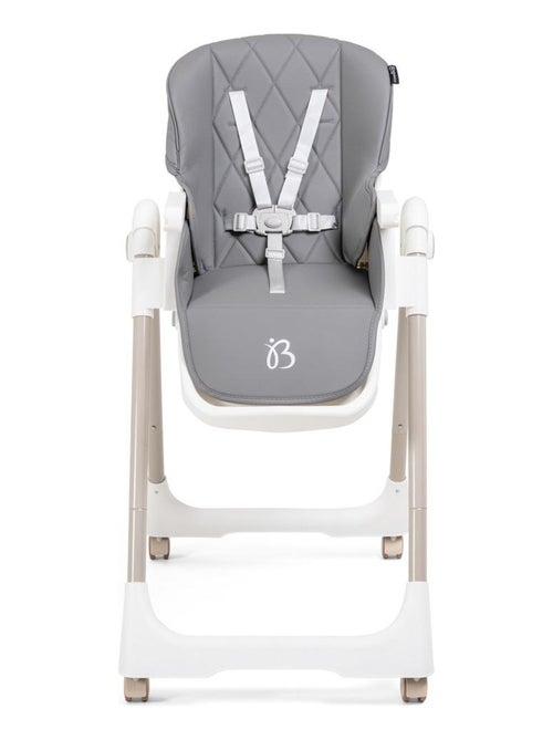 Bebelissimo - Chaise haute évolutive bébé - Pliable - Compacte - Réglable hauteur - De 6 mois à 3 an - Kiabi