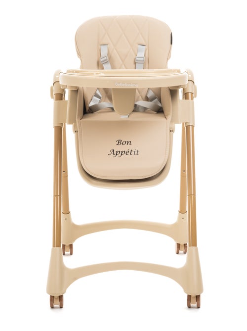 Bebelissimo - Chaise haute évolutive bébé - Pliable - Réglable hauteur - Bon Appetit - Kiabi