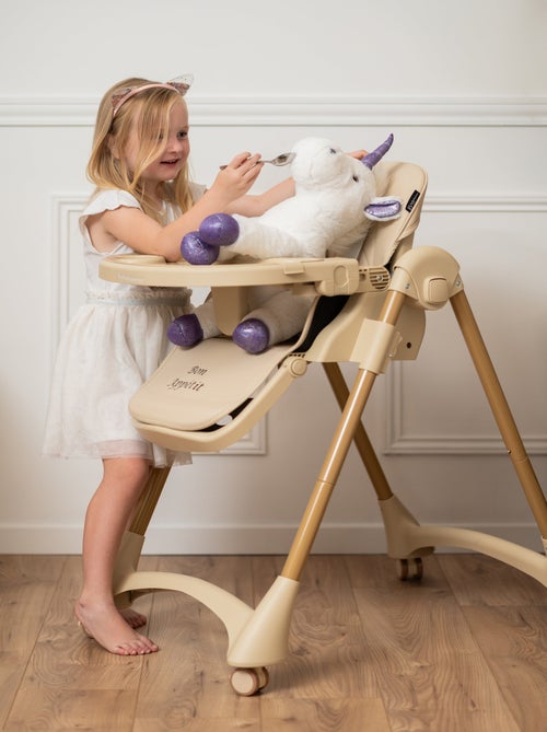 Bebelissimo - Chaise haute évolutive bébé - Pliable - Réglable hauteur - Bon Appetit - Kiabi