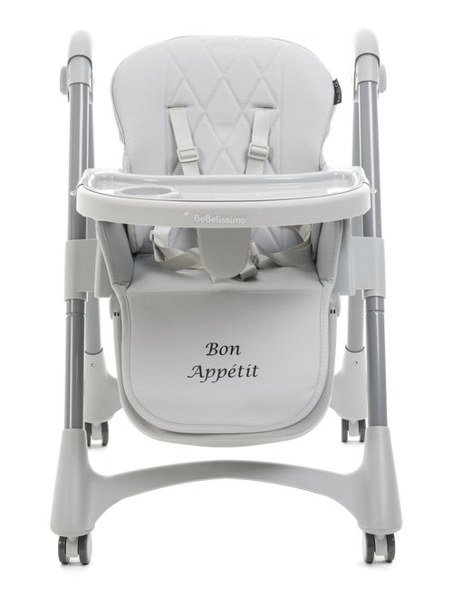 Bebelissimo - Chaise haute évolutive bébé - Pliable - Réglable hauteur - Bon Appetit - Kiabi Bebelissimo - Chaise haute évolutive bébé - Pliable - Réglable hauteur - Bon Appetit - Kiabi