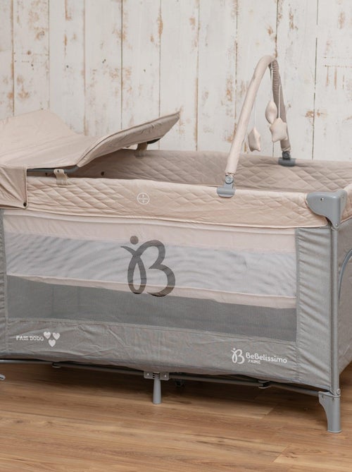 BEBELISSIMO - Lit parapluie bébé - lit pliant - Fais dodo - table à langer et jouets - Kiabi BEBELISSIMO - Lit parapluie bébé - lit pliant - Fais dodo - table à langer et jouets - Kiabi