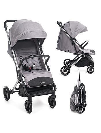 Bebelissimo - Poussette Bébé Canne Ultra Compacte – Légère – Lioni - beige