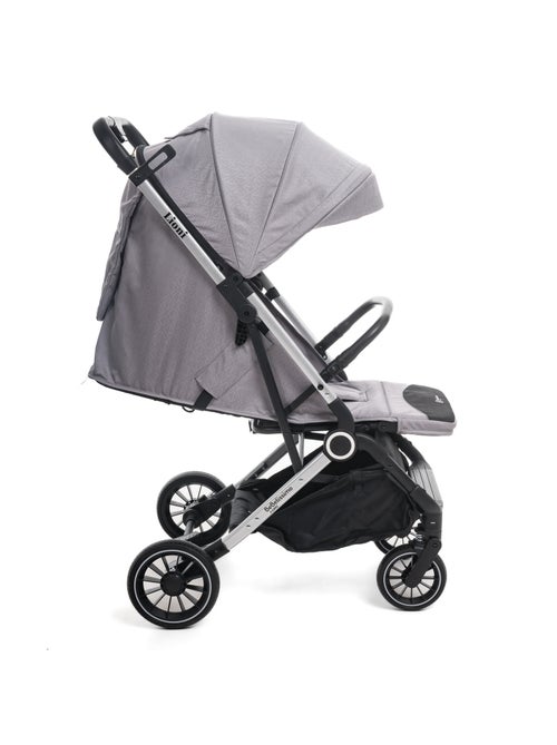 Bebelissimo - Poussette Bébé Canne Ultra Compacte - Guidon Valise – Lioni - gris - Kiabi Bebelissimo - Poussette Bébé Canne Ultra Compacte - Guidon Valise – Lioni - gris - Kiabi
