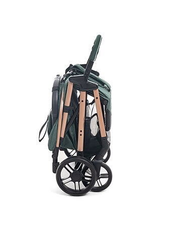 Bebelissimo - poussette bébé canne ultra compacte - noix