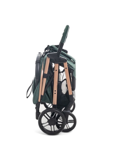 Bebelissimo - poussette bébé canne ultra compacte - noix - Kiabi Bebelissimo - poussette bébé canne ultra compacte - noix - Kiabi