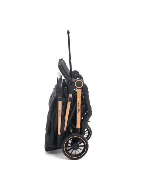 Bebelissimo - poussette bébé canne ultra compacte – guidon valise – lioni - Kiabi Bebelissimo - poussette bébé canne ultra compacte – guidon valise – lioni - Kiabi