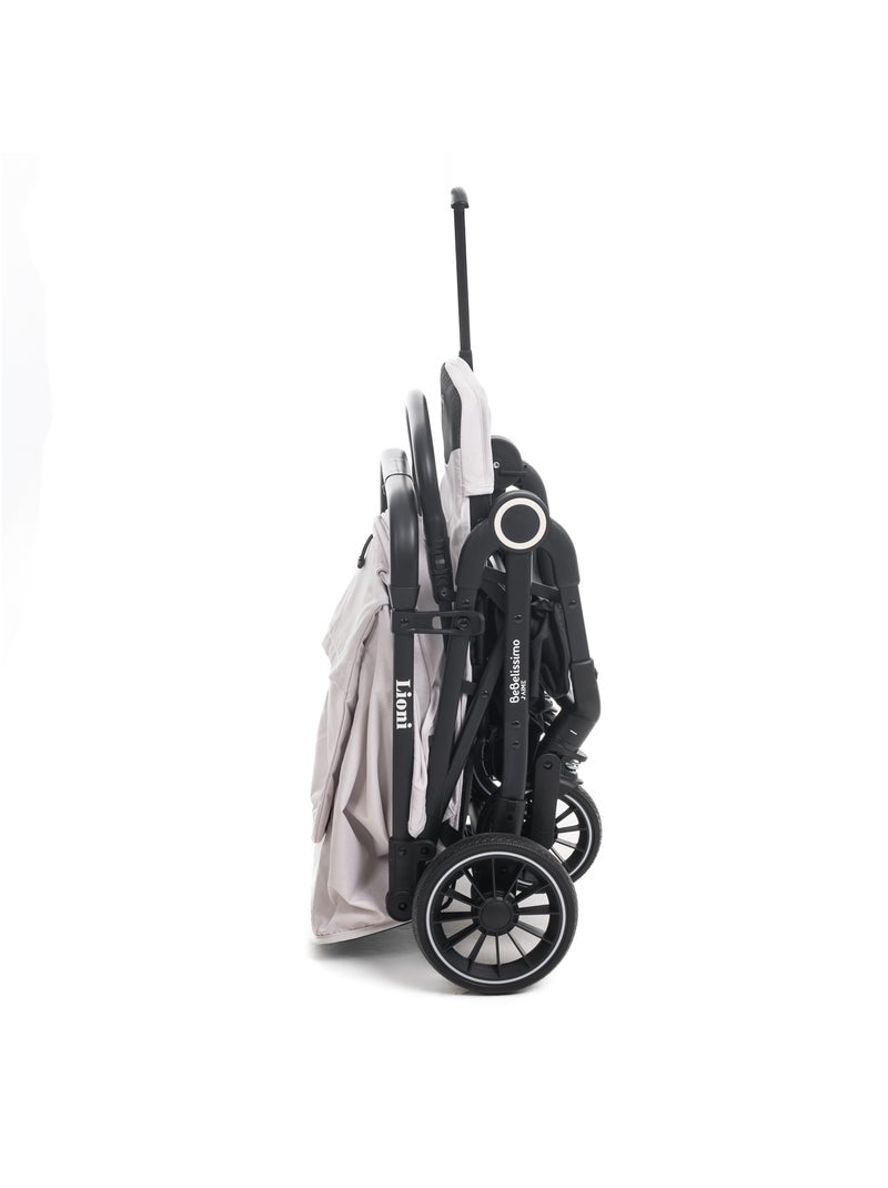 Bebelissimo - poussette bébé canne ultra compacte – légère – lioni Beige - Kiabi