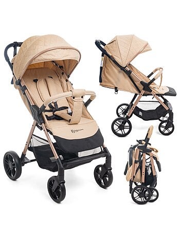 Bebelissimo - Poussette Bébé Canne Ultra Compacte - Noix - vert