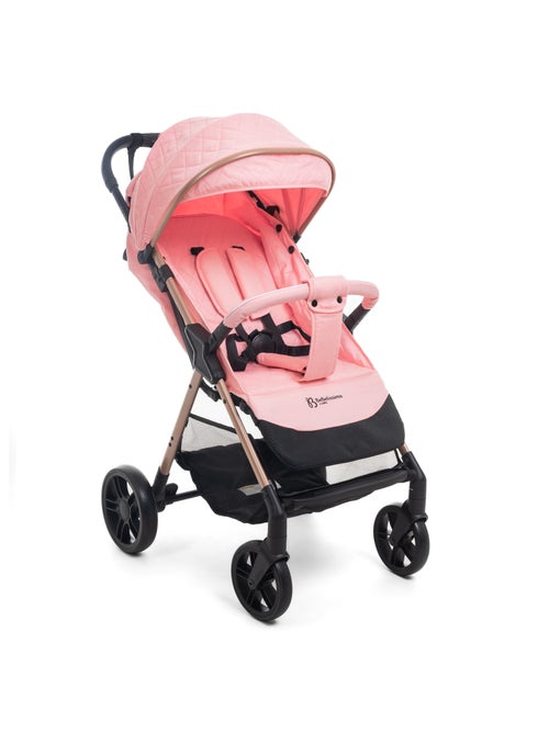 Bebelissimo - Poussette Bébé Canne Ultra Compacte –  Noix - rose - Kiabi