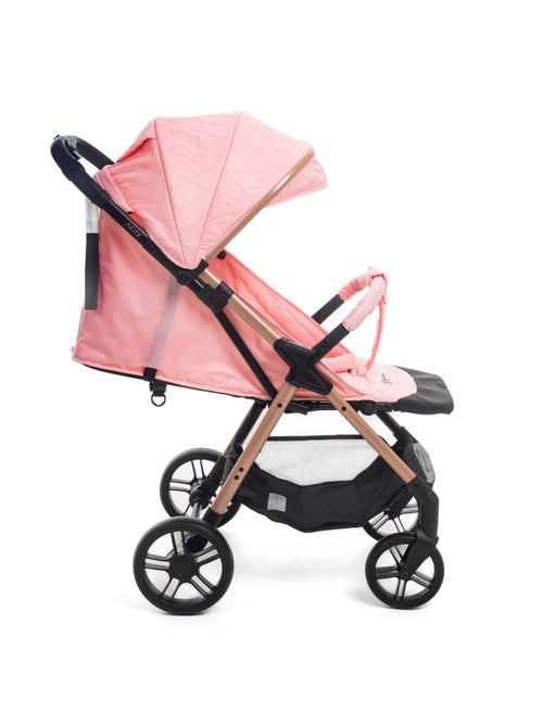 Bebelissimo - Poussette Bébé Canne Ultra Compacte –  Noix - rose - Kiabi