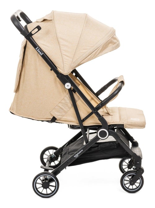 Bebelissimo - Poussette bébé Citadine Ultra Compacte - De 0 à 36 mois - Lioni -0-22kg - beige - Kiabi
