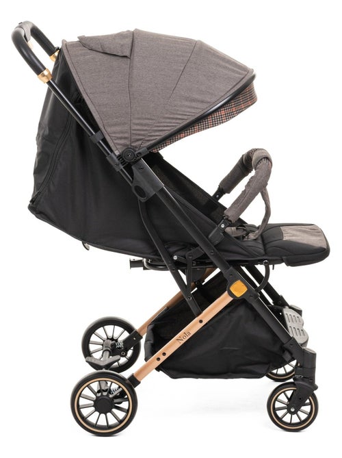 Bebelissimo - Poussette bébé Citadine Ultra Compacte - De 0 à 36 mois - Nola - gris - Kiabi