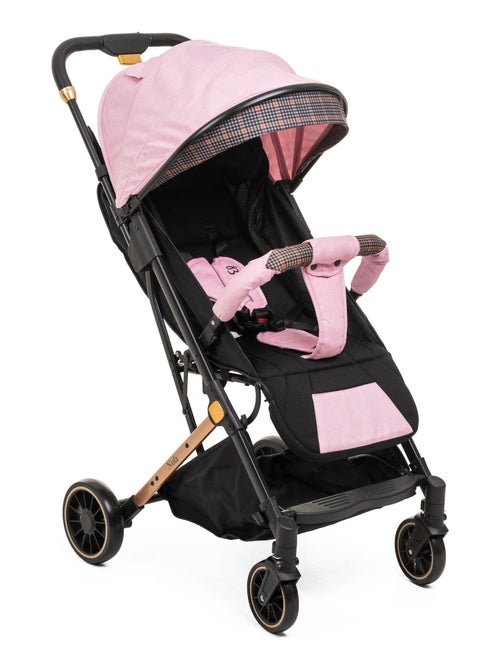 Bebelissimo - Poussette bébé Citadine Ultra Compacte - De 0 à 36 mois - Nola - rose - Kiabi