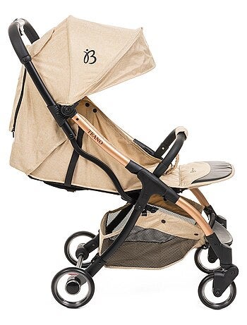 Bebelissimo - Poussette bébé Citadine Ultra Compacte - De 0 à 36 mois - Teano - vert