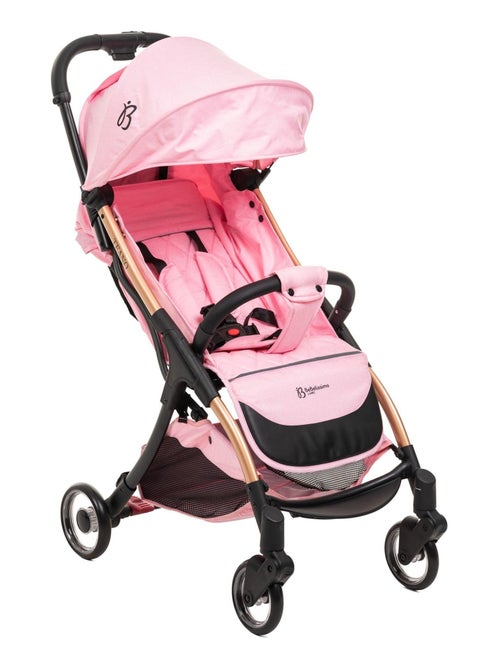 Bebelissimo - Poussette bébé Citadine Ultra Compacte - De 0 à 36 mois - Teano - rose - Kiabi