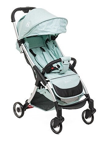 Bebelissimo - Poussette bébé Citadine Ultra Compacte - De 0 à 36 mois - Teano - vert