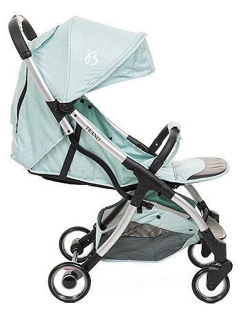 Bebelissimo - Poussette bébé Citadine Ultra Compacte - De 0 à 36 mois - Teano - vert