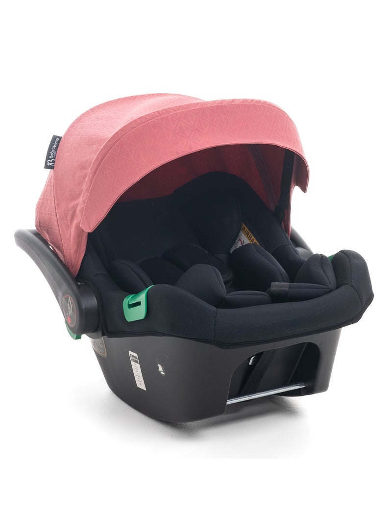 Bebelissimo - poussette combinée duo 2 en 1 - siège auto 0+ lioni Bordeaux - Kiabi