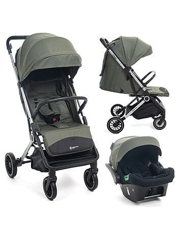 Bebelissimo - poussette combinée duo 2 en 1 - siège auto 0+ lioni