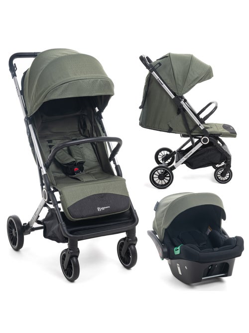 Bebelissimo - poussette combinée duo 2 en 1 - siège auto 0+ lioni - Kiabi Bebelissimo - poussette combinée duo 2 en 1 - siège auto 0+ lioni - Kiabi