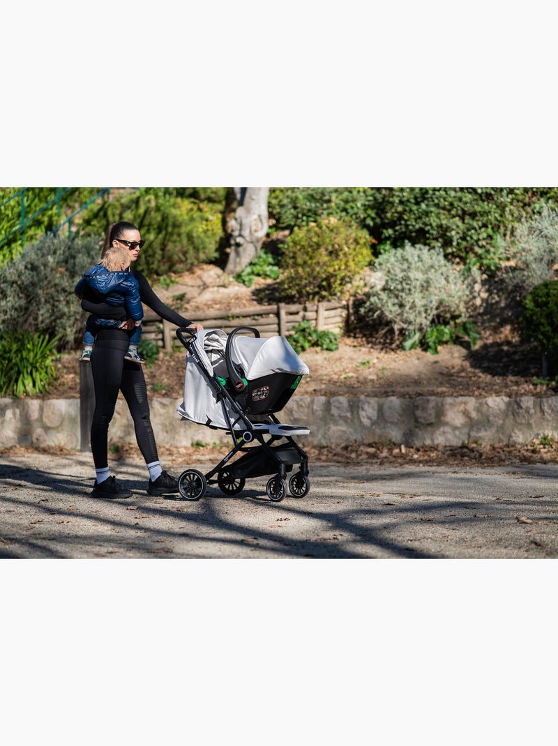 Bebelissimo - poussette combinée trio 3 en 1 - lioni - base isofix Vert - Kiabi