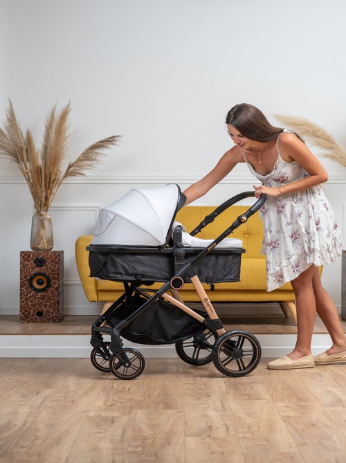 BEBELISSIMO - Poussette combinée trio 3 en 1 - siège auto - CAVO - Kiabi