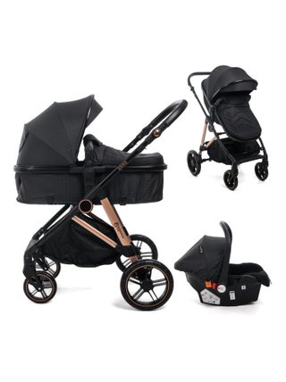 BEBELISSIMO - Poussette combinée trio 3 en 1 - siège auto - CAVO