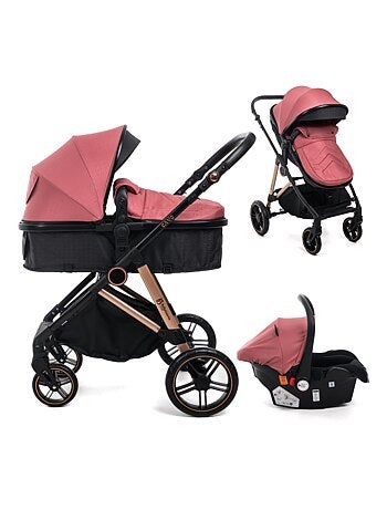 BEBELISSIMO - Poussette combinée trio 3 en 1 - siège auto - CAVO