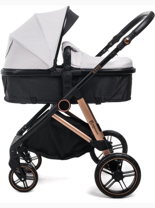 BEBELISSIMO - Poussette combinée trio 3 en 1 - siège auto 0+ IRIS – base Isofix - Kiabi BEBELISSIMO - Poussette combinée trio 3 en 1 - siège auto 0+ IRIS – base Isofix - Kiabi