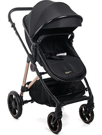 BEBELISSIMO - Poussette combinée trio 3 en 1 - siège auto 0+ IRIS – base Isofix