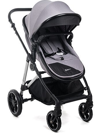BEBELISSIMO - Poussette combinée trio 3 en 1 - siège auto 0+ IRIS – base Isofix