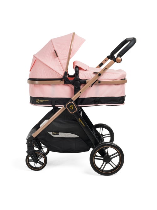 Bebelissimo - poussette combinée trio 3 en 1 - siège auto 0+ iris – base isofix - Kiabi Bebelissimo - poussette combinée trio 3 en 1 - siège auto 0+ iris – base isofix - Kiabi