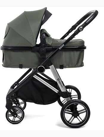 BEBELISSIMO - Poussette combinée trio 3 en 1 - siège auto 0+ IRIS – base Isofix