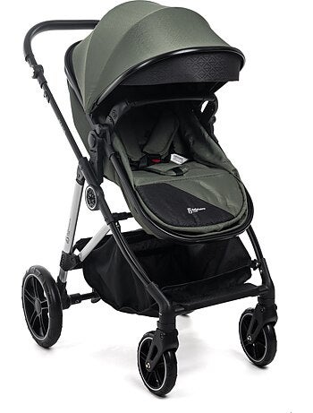 BEBELISSIMO - Poussette combinée trio 3 en 1 - siège auto 0+ IRIS – base Isofix