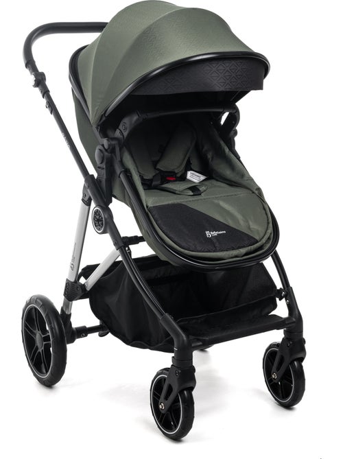 BEBELISSIMO - Poussette combinée trio 3 en 1 - siège auto 0+ IRIS – base Isofix - Kiabi