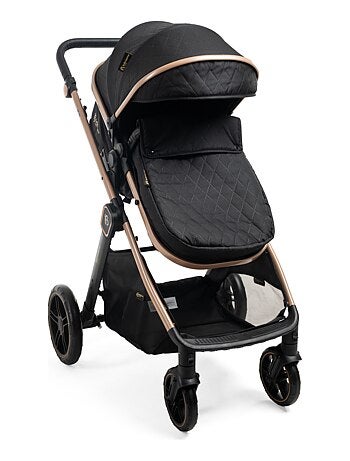 BEBELISSIMO - Poussette combinée trio 3 en 1 - siège auto 0+ IRIS – nacelle - vert