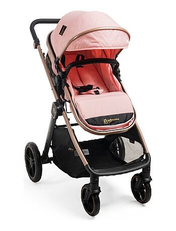 BEBELISSIMO - Poussette combinée trio 3 en 1 - siège auto 0+ IRIS – nacelle - vert