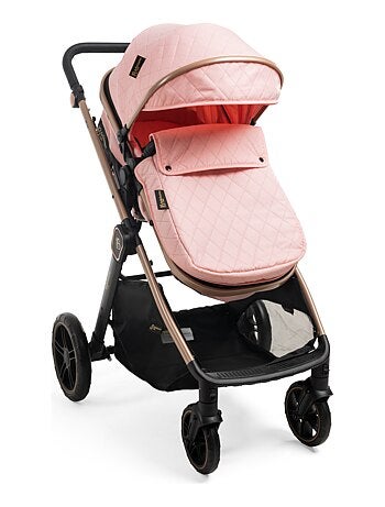 BEBELISSIMO - Poussette combinée trio 3 en 1 - siège auto 0+ IRIS – nacelle - vert