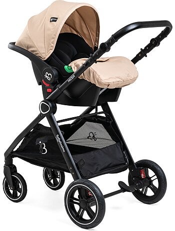 BEBELISSIMO - Poussette combinée trio 3 en 1 - siège auto 0+ Nicea – nacelle