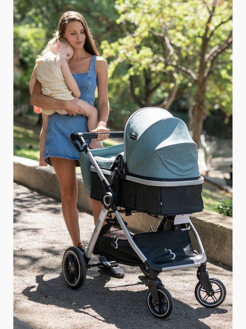 BEBELISSIMO - Poussette combinée trio 3 en 1 - siège auto 0+ Nicea – nacelle - Kiabi