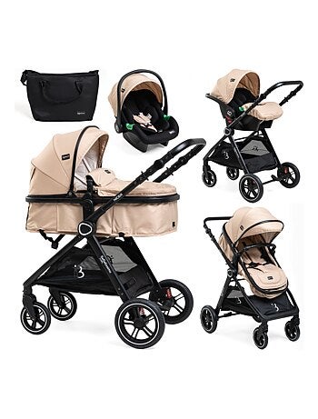 BEBELISSIMO - Poussette combinée trio 3 en 1 -dès la naissance – Nicea