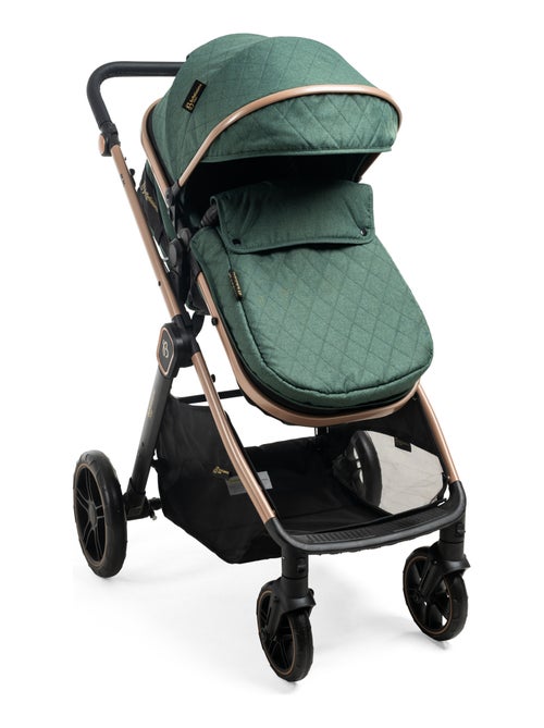 Bebelissimo - Poussette transformable - combinée - 2 en 1 - poids 0-22kg - IRIS - Kiabi Bebelissimo - Poussette transformable - combinée - 2 en 1 - poids 0-22kg - IRIS - Kiabi