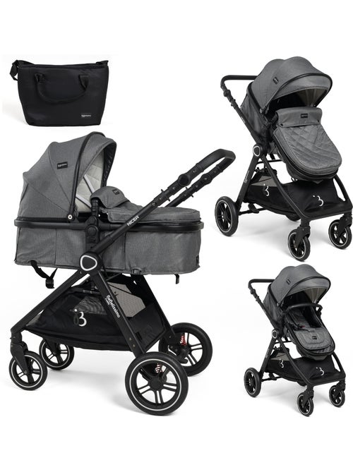 Bebelissimo - Poussette transformable - combinée - 2 en 1 - poids 0-22kg - Nicea - Kiabi