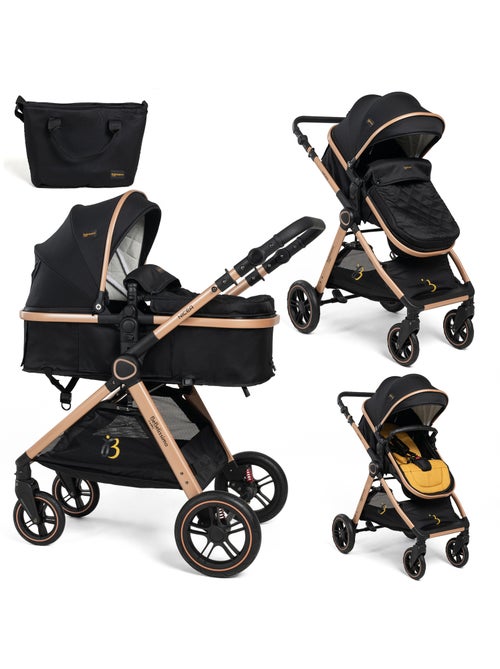 Bebelissimo - Poussette transformable - combinée - 2 en 1 - poids 0-22kg - Nicea - Kiabi