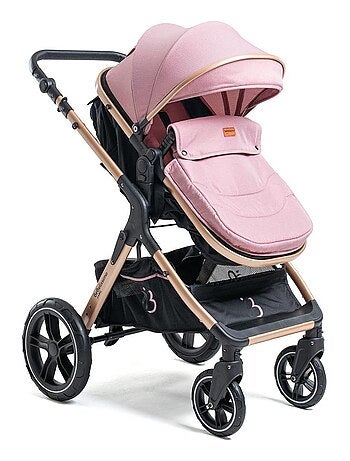 Poussette bébé 4 roues on sale convertible combiné 2 en 1