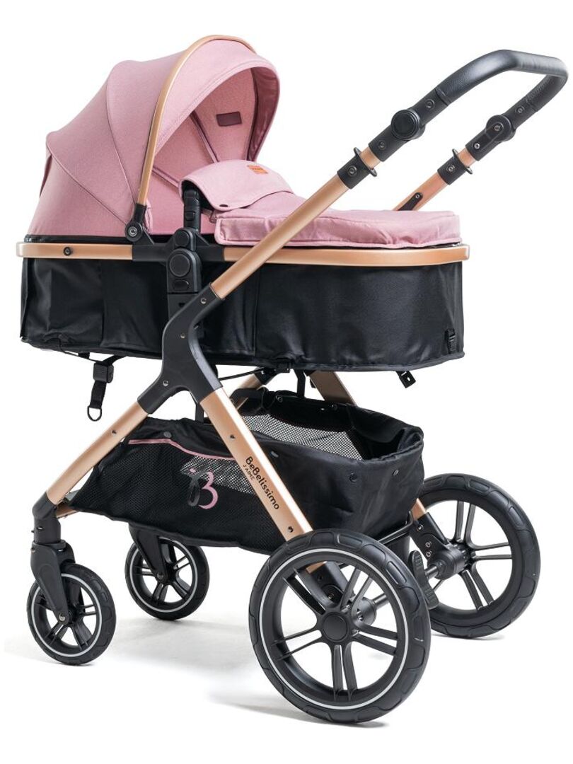 Poussette bébé 4 roues convertible combiné 2 en 1 new arrivals